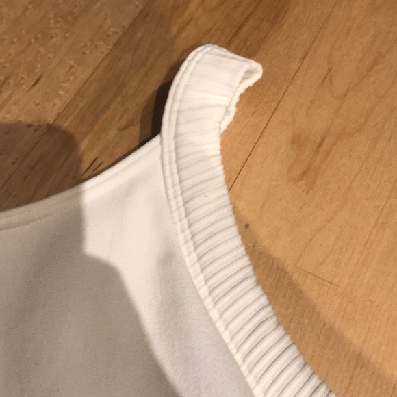 White athletic shirt - Picture 2 of 3